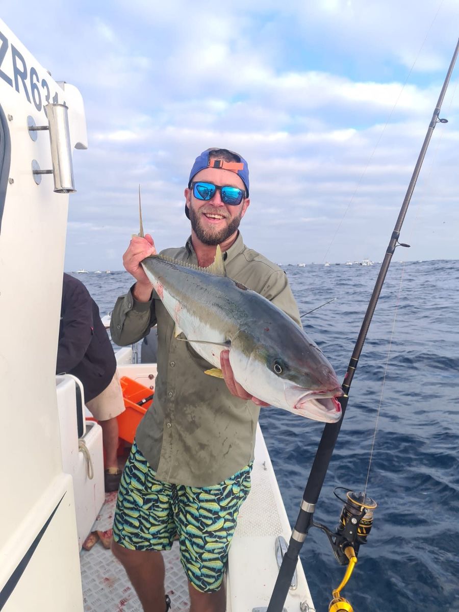 A catch on a fishing charter