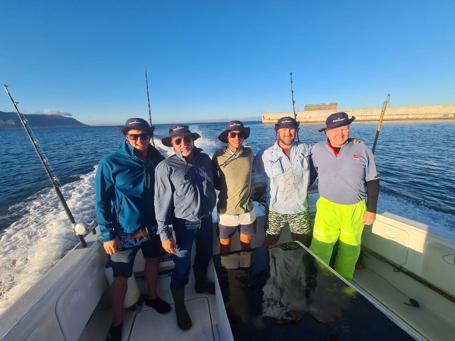 A group fishing charter